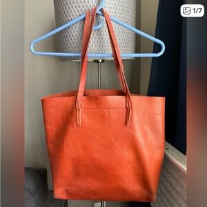Madewell Transport Tote leather